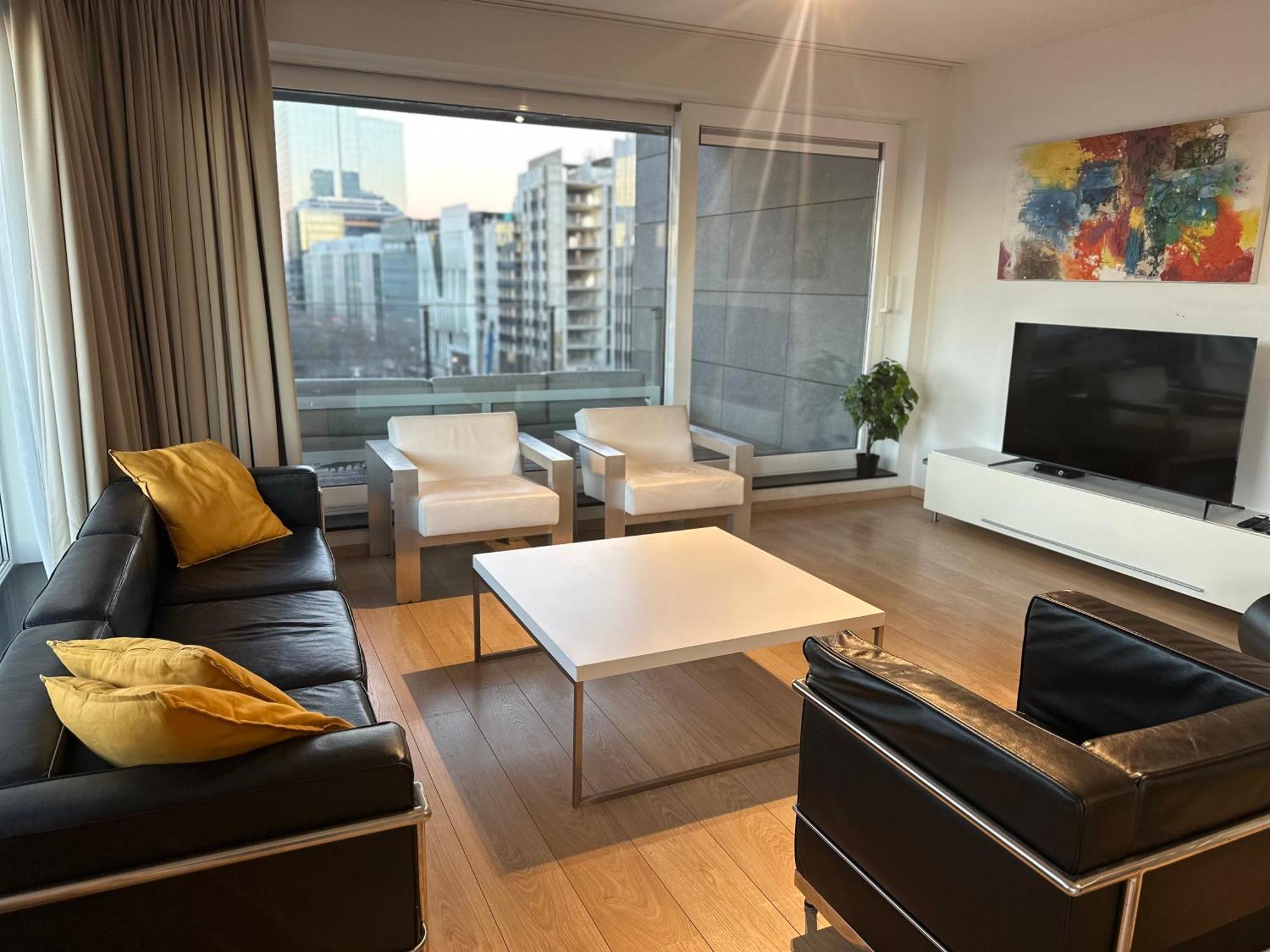 Apartment With Stunning View In City Center بروكسل المظهر الخارجي الصورة