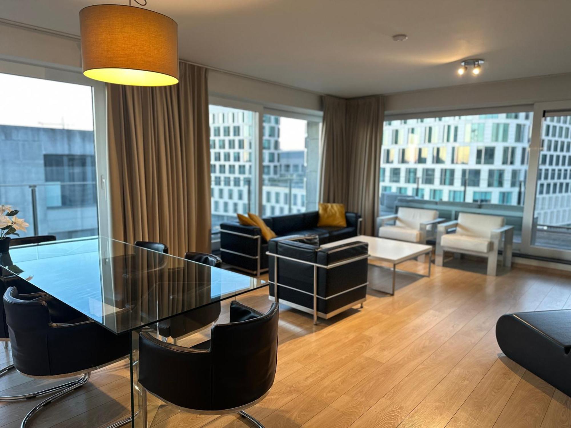 Apartment With Stunning View In City Center بروكسل المظهر الخارجي الصورة