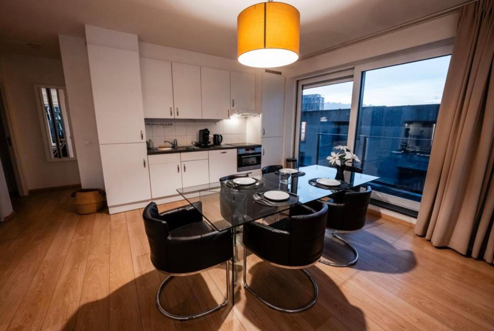 Apartment With Stunning View In City Center بروكسل المظهر الخارجي الصورة