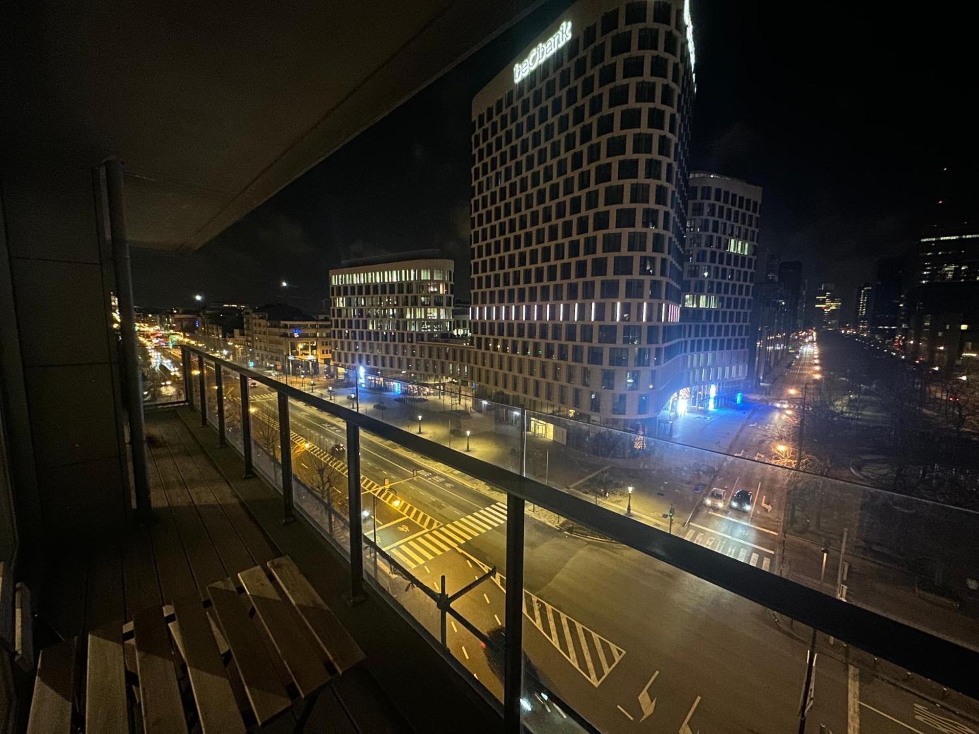 Apartment With Stunning View In City Center بروكسل الغرفة الصورة